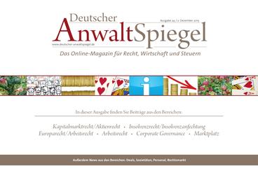 Deutscher AnwaltSpiegel 24/2015