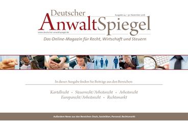 Deutscher AnwaltSpiegel 24/2016