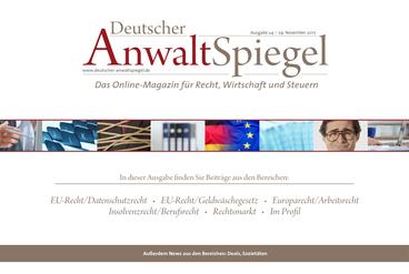 Deutscher AnwaltSpiegel 24/2017