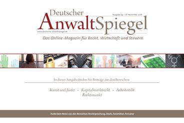 Deutscher AnwaltSpiegel 24/2018