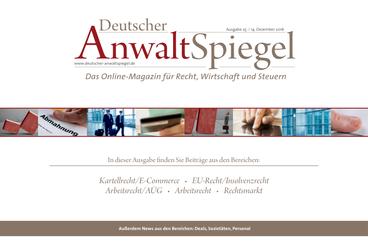 Deutscher AnwaltSpiegel 25/2016