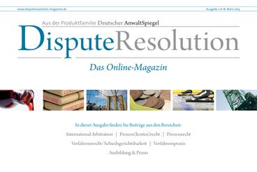 DisputeResolution  01/2015