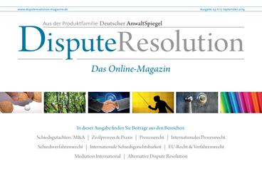 DisputeResolution  03/2014
