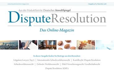 DisputeResolution  04/2018