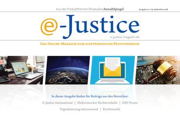 e-Justice 01/2018